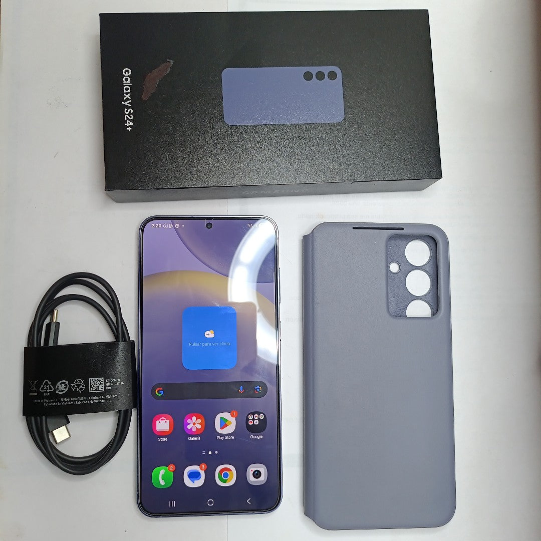 CELULAR SAMSUNG GALAXY S24 + SM-S926B (2024) 256 GB 12 GB RAM (SEMINUEVO)