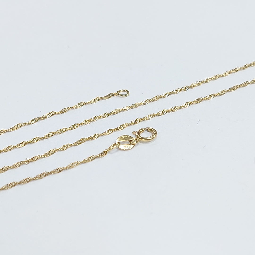 CADENA ORO 10 K 1.1 GRMS (SEMINUEVO)