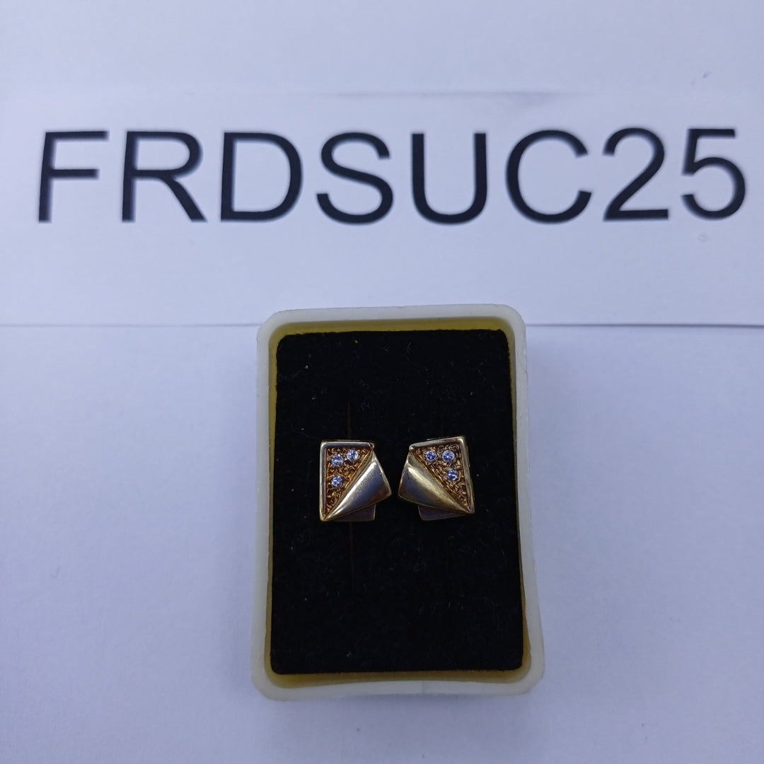 BROQUELES PAR ORO 14 K 2.2 GRMS (SEMINUEVO)