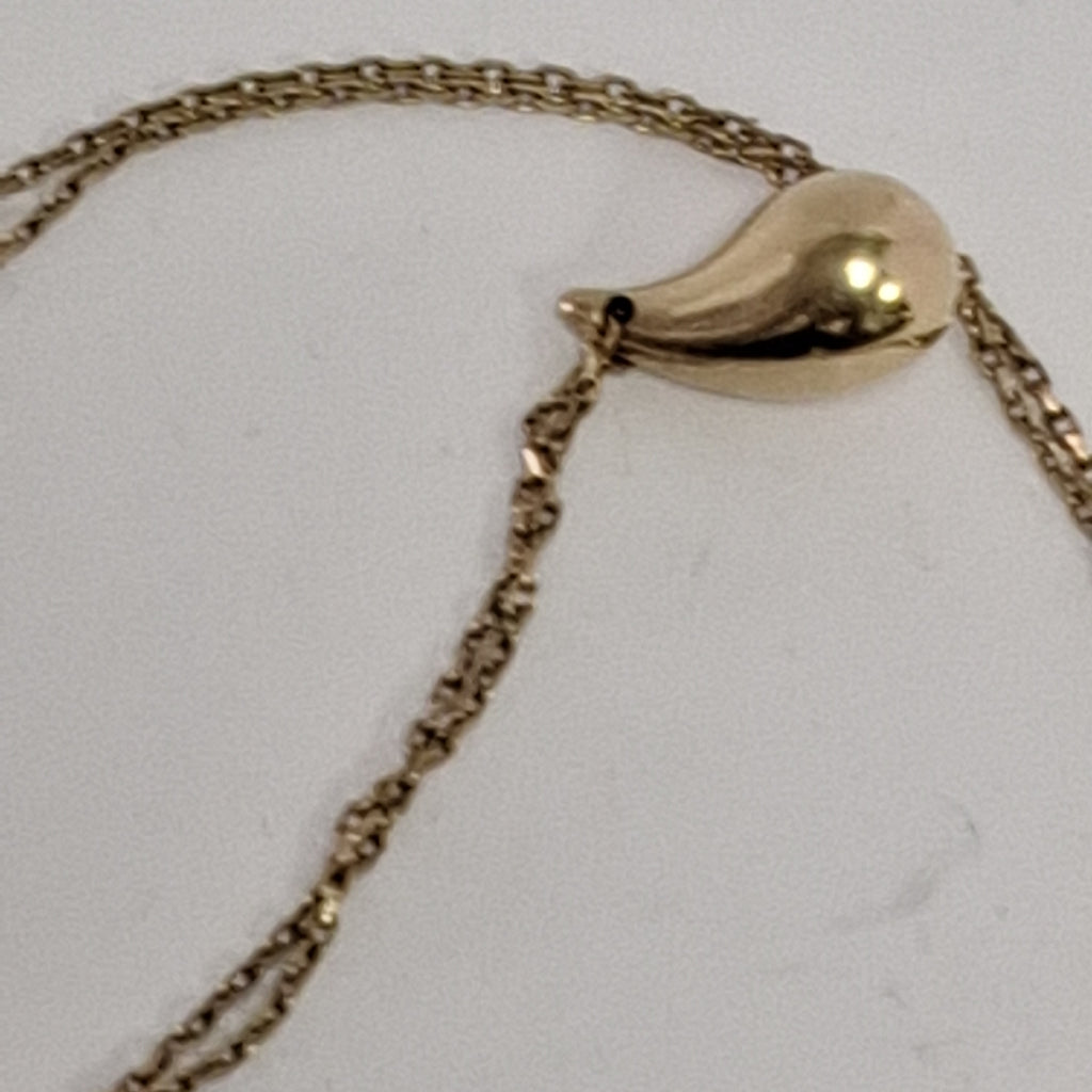 CADENA, DIJE ORO 10 K 1.8 GRMS (SEMINUEVO)