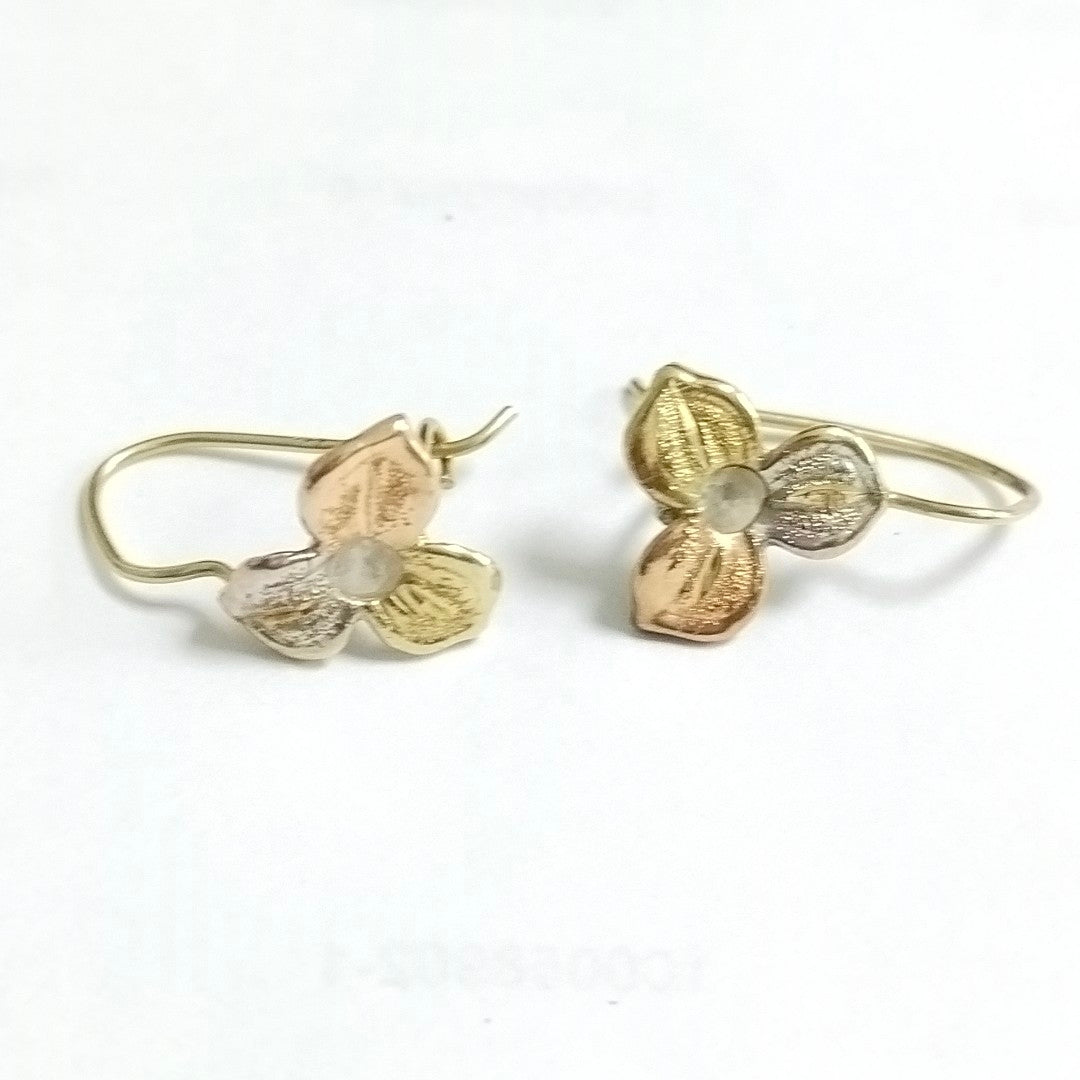 ARETES PAR ORO 10 K 1,20 GRMS (SEMINUEVO)