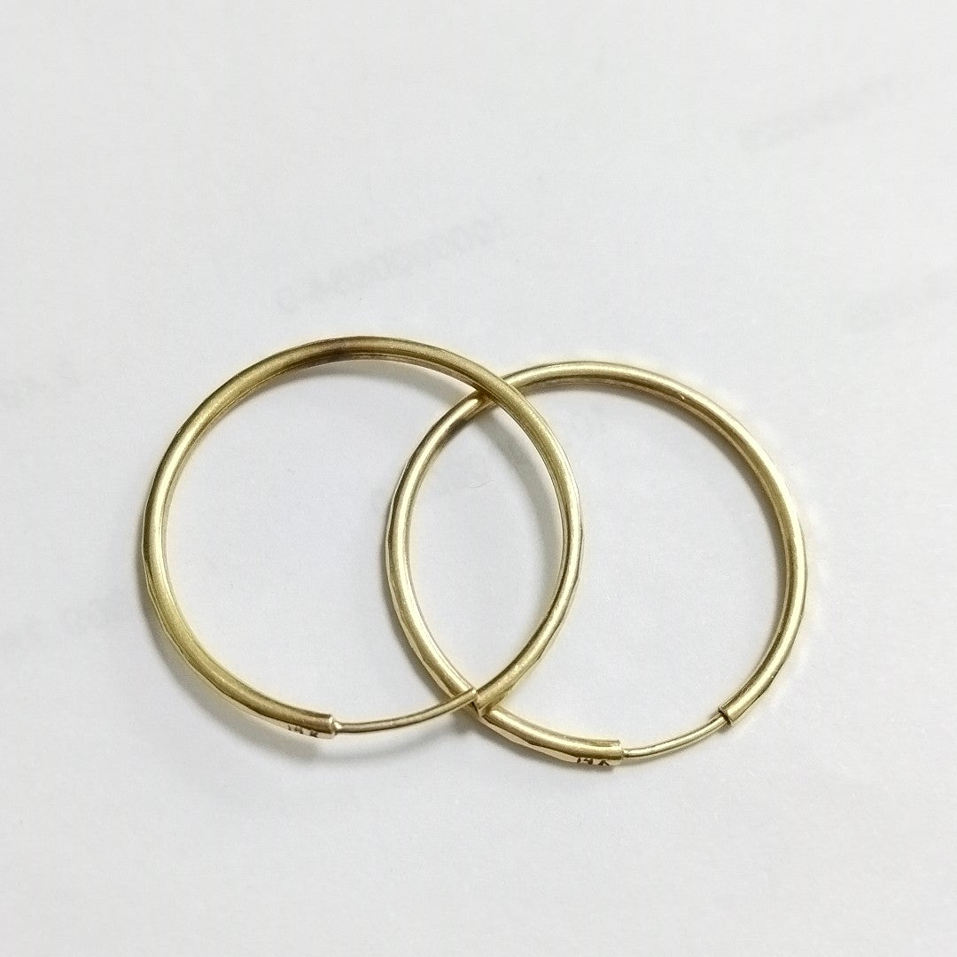 ARRACADAS PAR ORO 14 K 2 GRMS (SEMINUEVO)