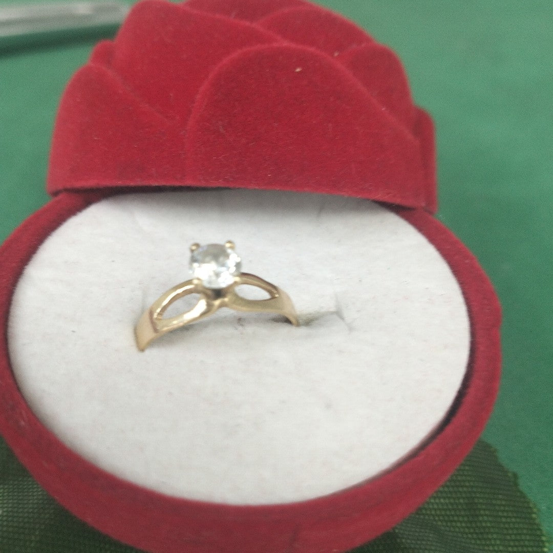 SOLITARIO ORO 14 K 2 GRMS (SEMINUEVO)