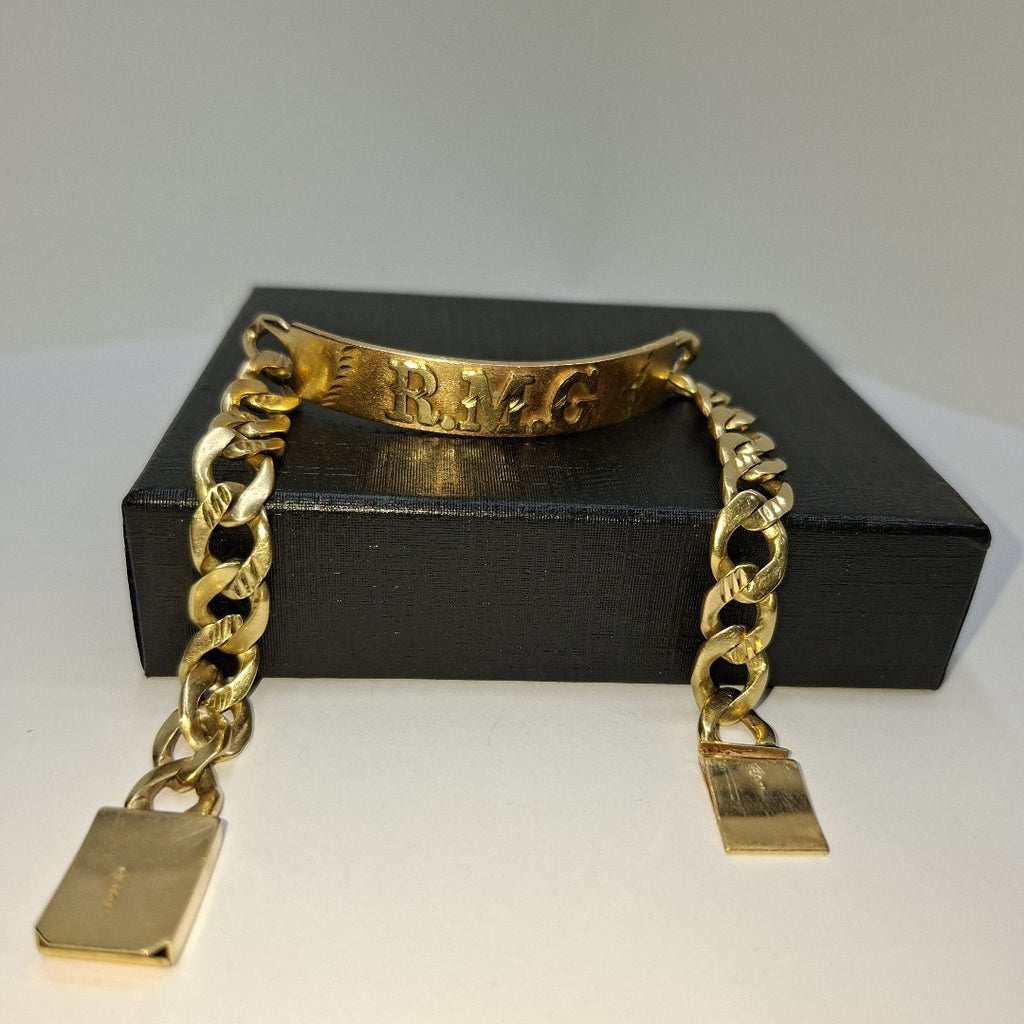 ESCLAVA ORO 14 K 30.7 GRMS (SEMINUEVO)