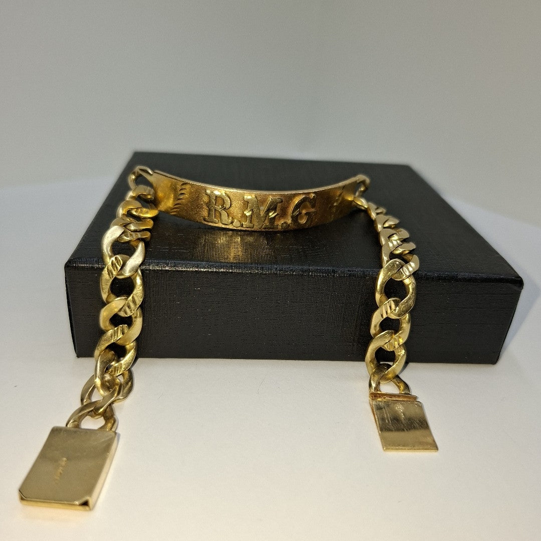 ESCLAVA ORO 14 K 30.7 GRMS (SEMINUEVO)