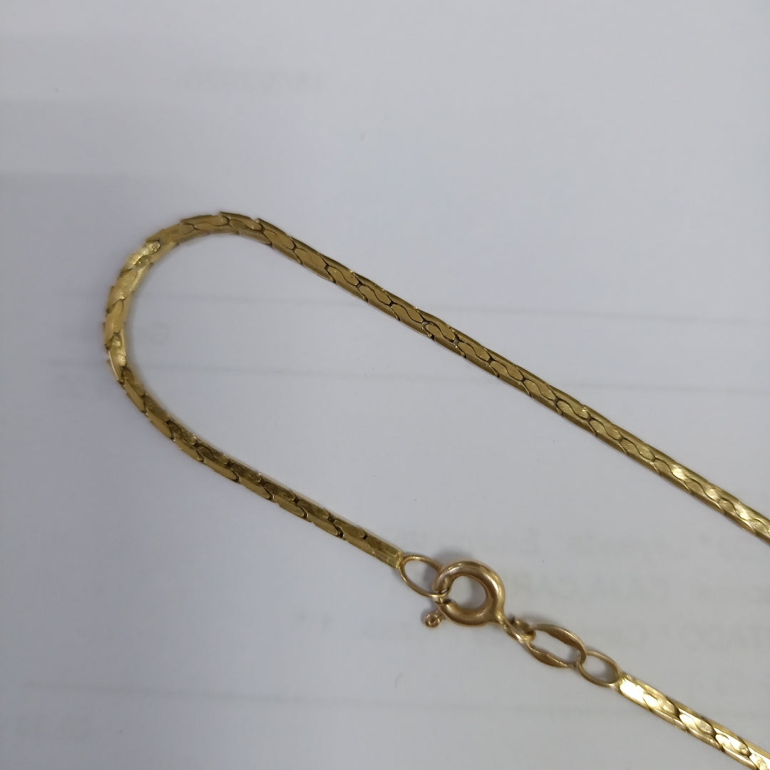 CADENA ORO 10 K 4.3 GRMS (SEMINUEVO)