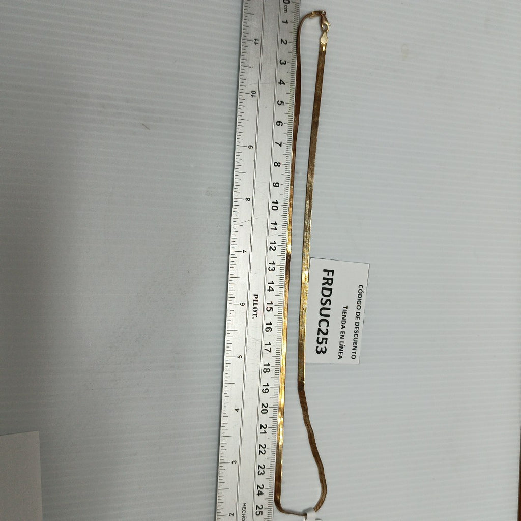 CADENA ORO 10 K 9,00 GRMS (SEMINUEVO)