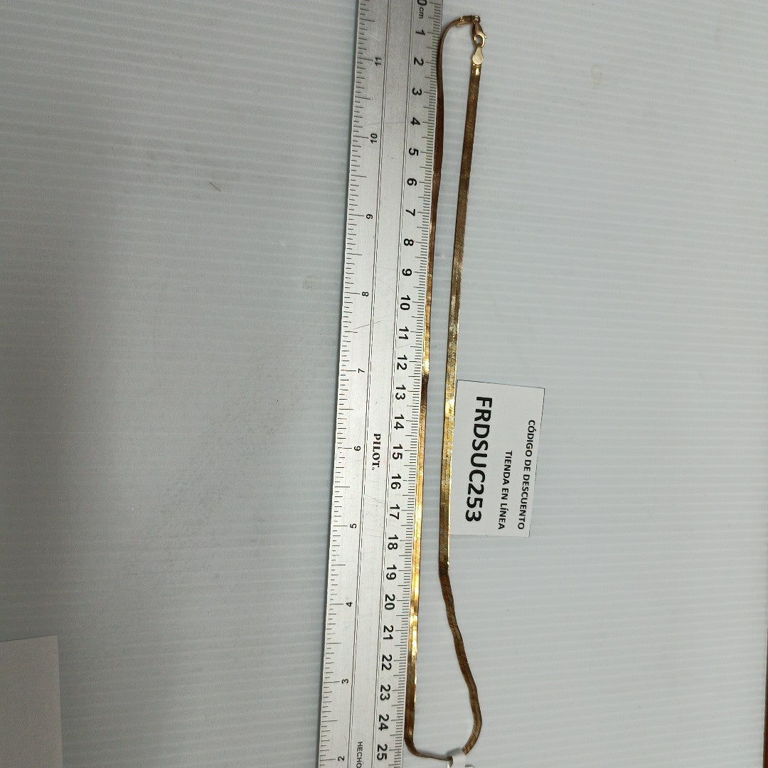 CADENA ORO 10 K 9,00 GRMS (SEMINUEVO)