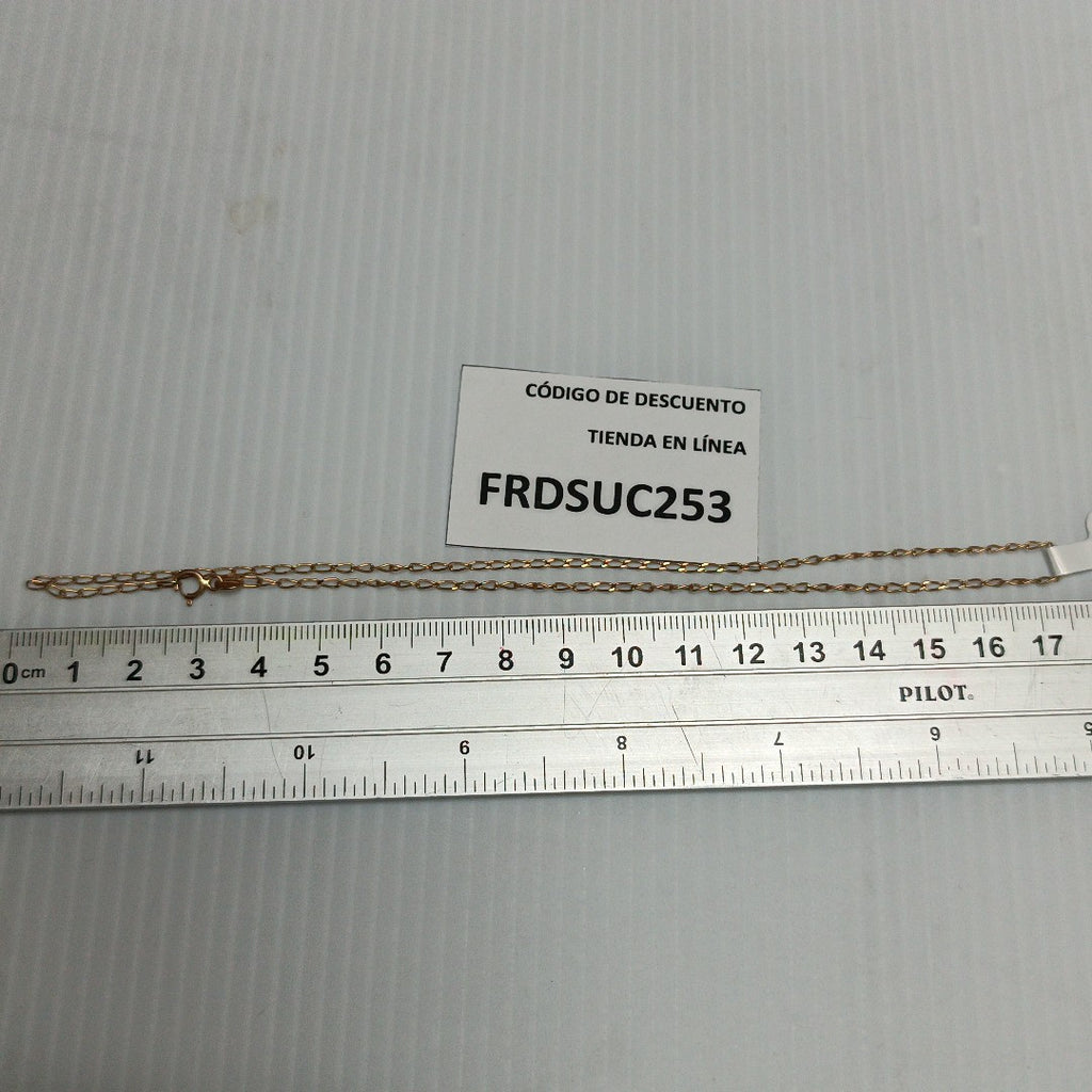 CADENA ORO 10 K 1,30 GRMS (SEMINUEVO)