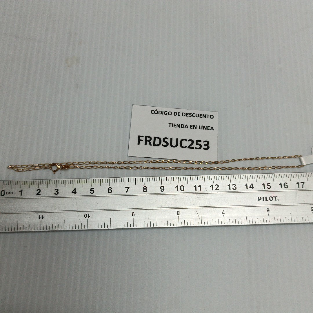 CADENA ORO 10 K 1,30 GRMS (SEMINUEVO)