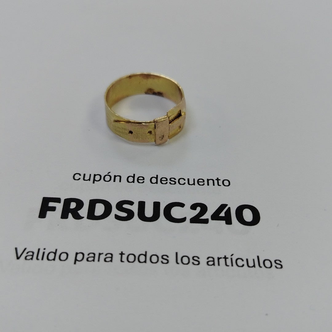 ANILLO ORO 10 K 2.9 GRMS (SEMINUEVO)