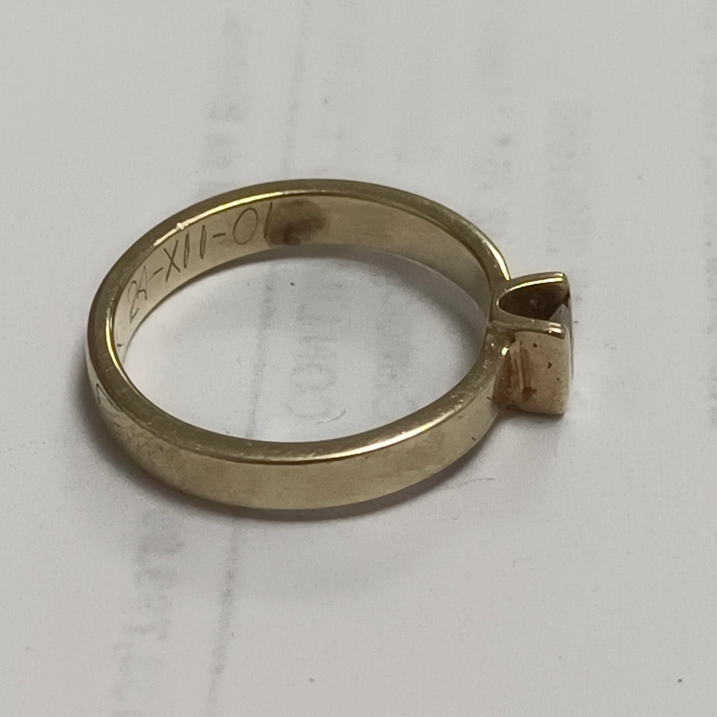 ANILLO ORO 14 K 3.8 GRMS (SEMINUEVO)