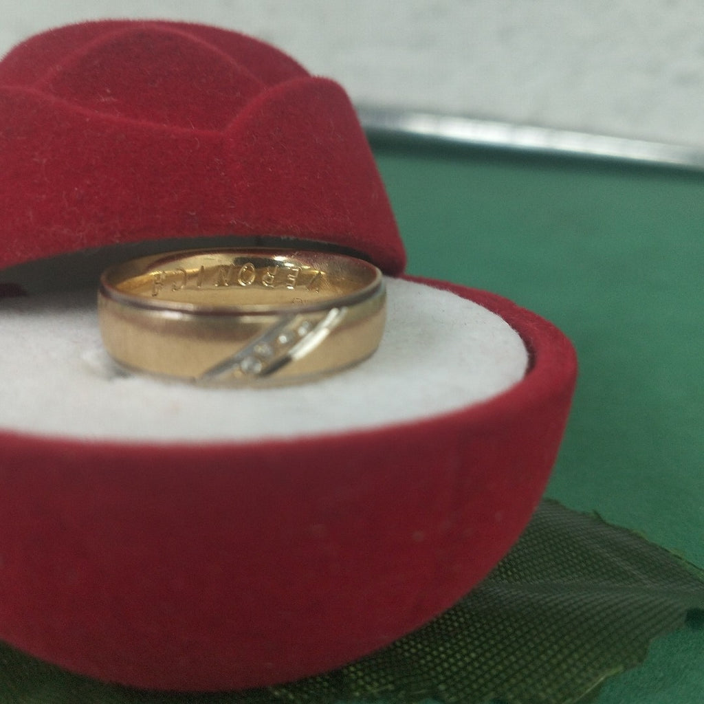ARGOLLA ORO 14 K 3.7 GRMS (SEMINUEVO)