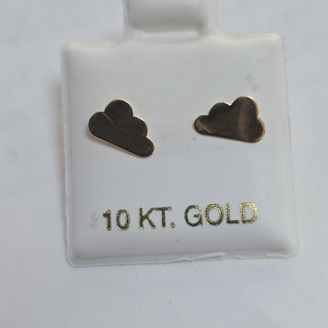 BROQUELES ORO 10K 1 (NUEVO)