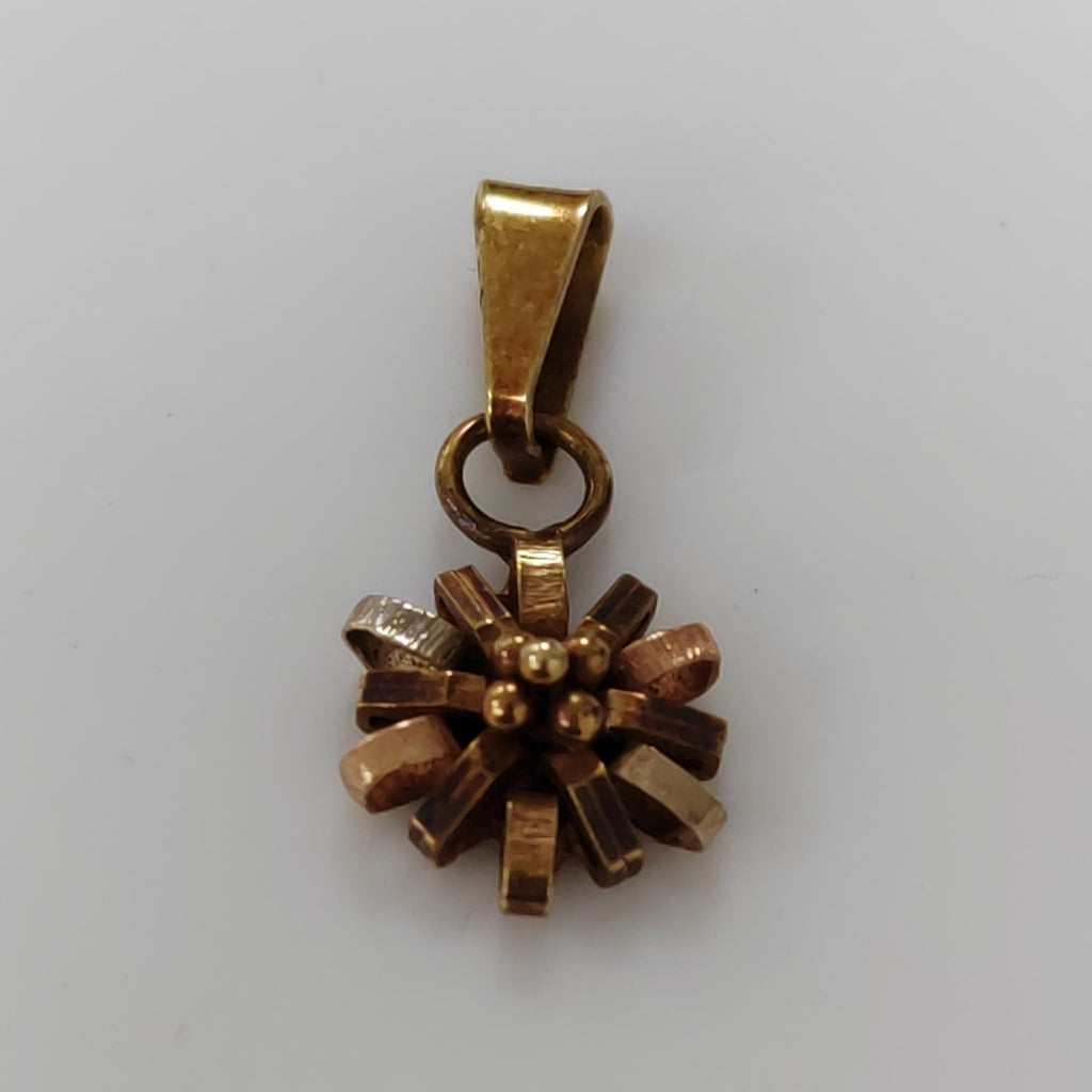 DIJE ORO, ORO COMBINADO 14 K 0.7 GRMS (SEMINUEVO)