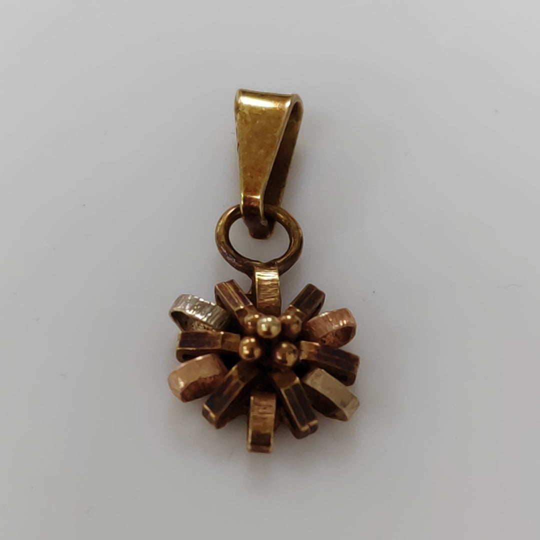 DIJE ORO, ORO COMBINADO 14 K 0.7 GRMS (SEMINUEVO)