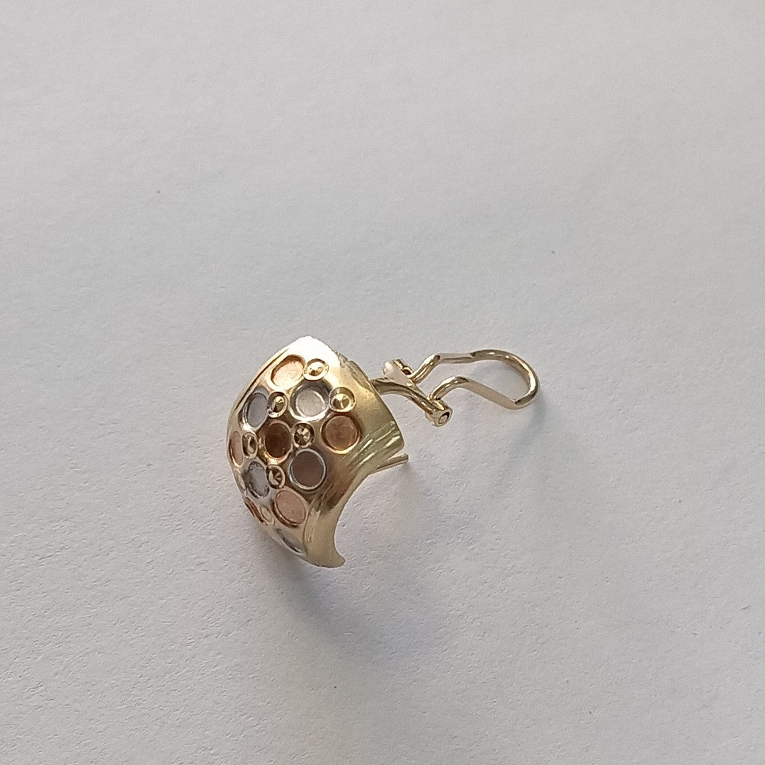 ARETES PAR ORO 14 K 5.4 GRMS (SEMINUEVO)
