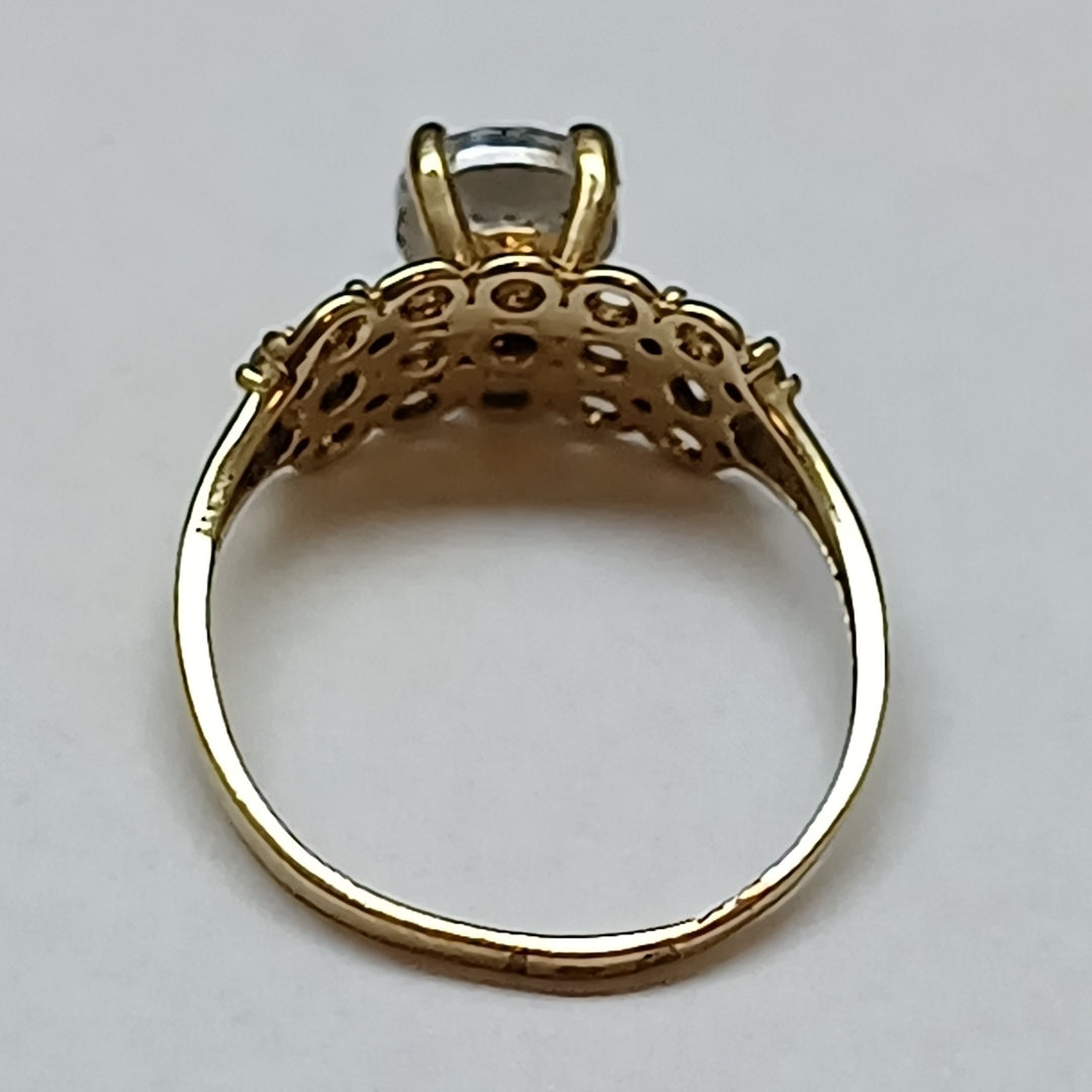 SOLITARIO ORO 10 K 1,70 GRMS (SEMINUEVO)