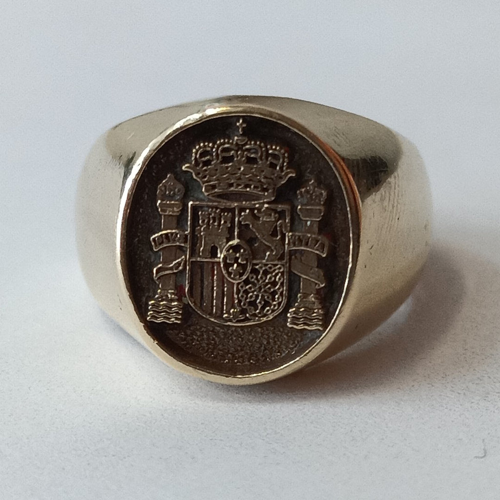 ANILLO ORO 14 K 15.7 GRMS (SEMINUEVO)