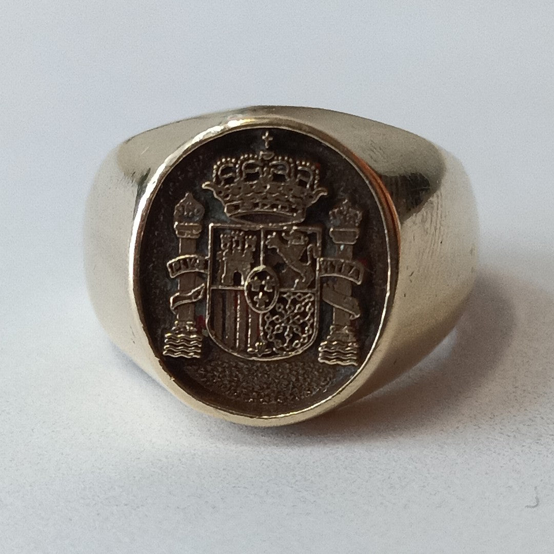 ANILLO ORO 14 K 15.7 GRMS (SEMINUEVO)