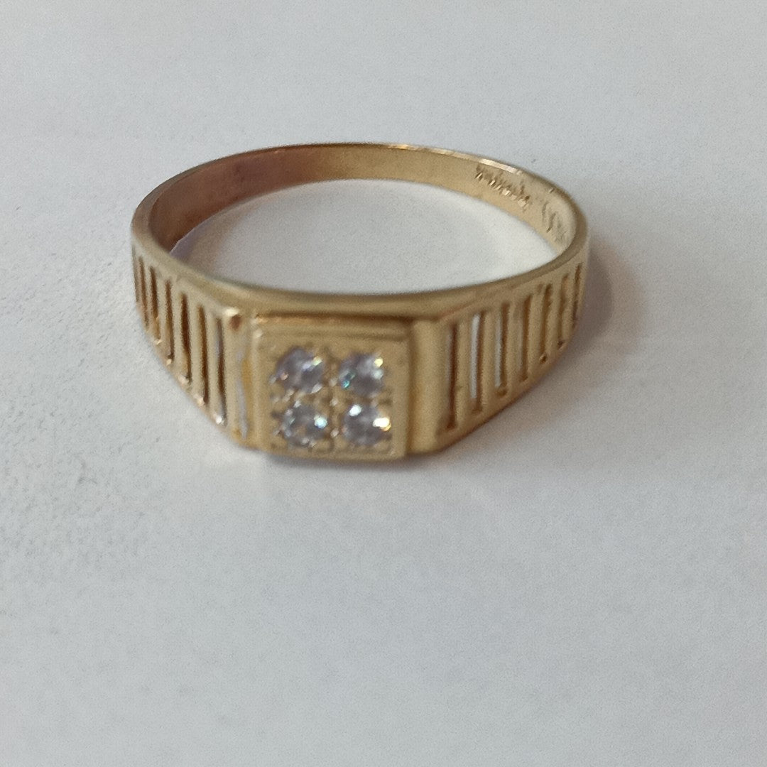 ANILLO ORO 10 K 3,10 GRMS (SEMINUEVO)