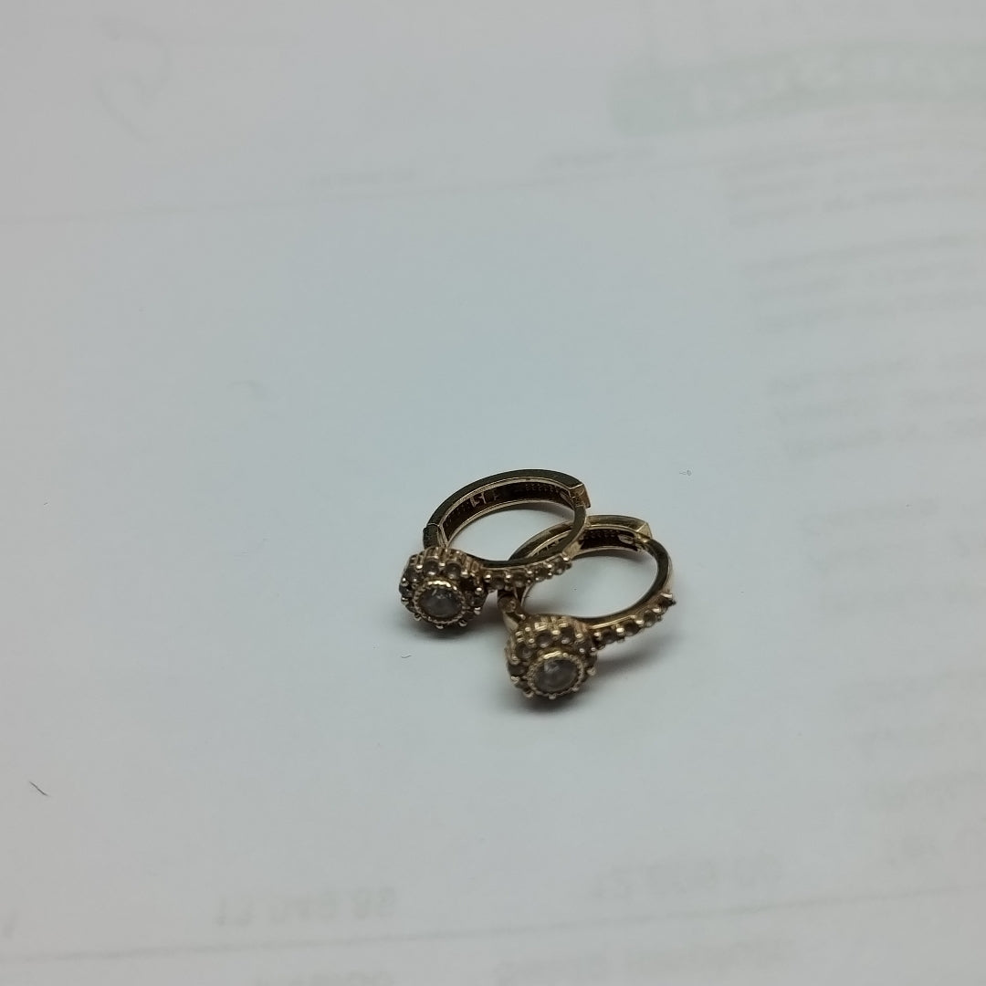 ARRACADAS PAR ORO 14 K 2.5 GRMS (SEMINUEVO)