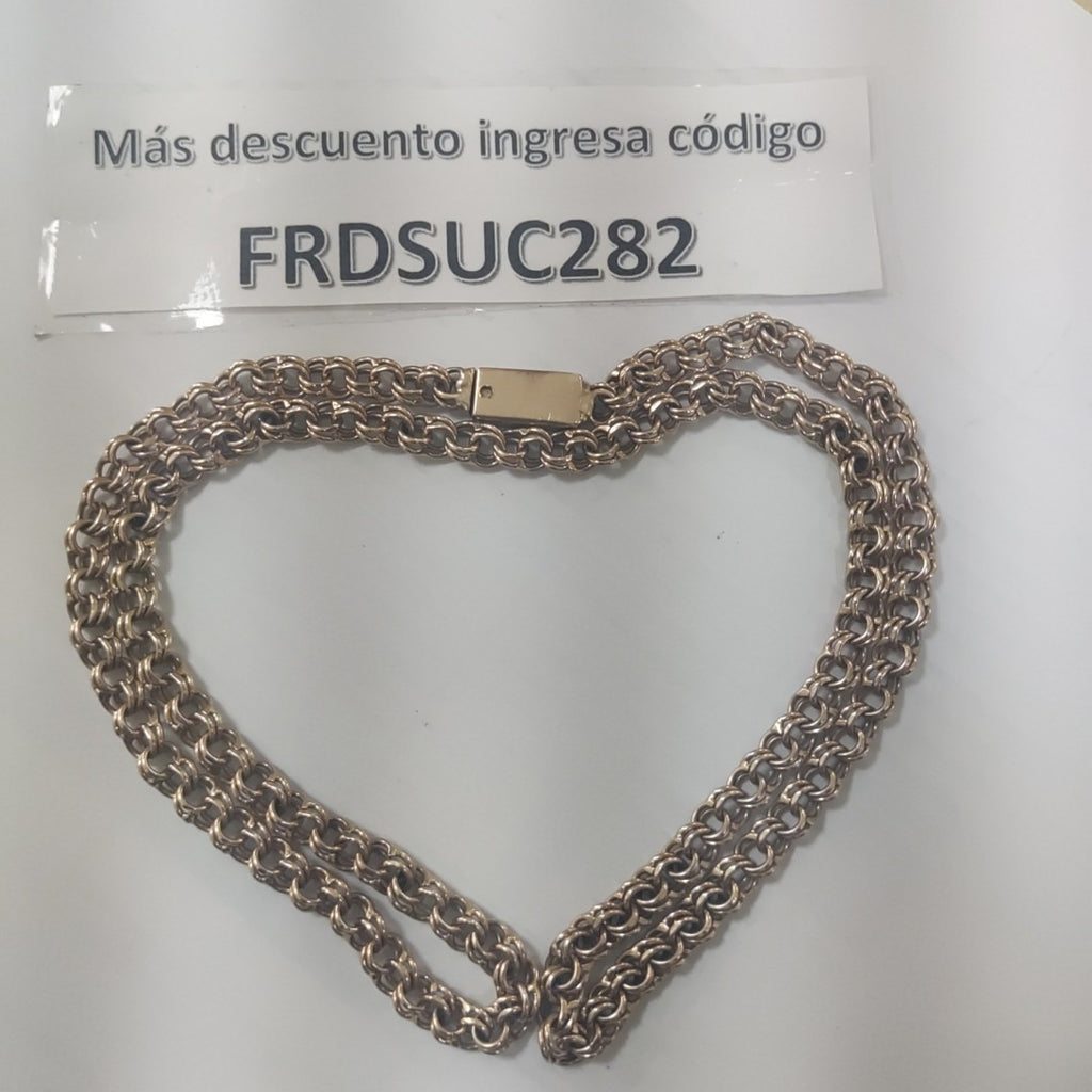CADENA ORO 8 K 31.6 GRMS (SEMINUEVO)