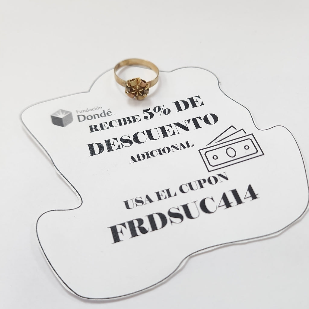 ANILLITO ORO 14 K 2 GRMS (SEMINUEVO)
