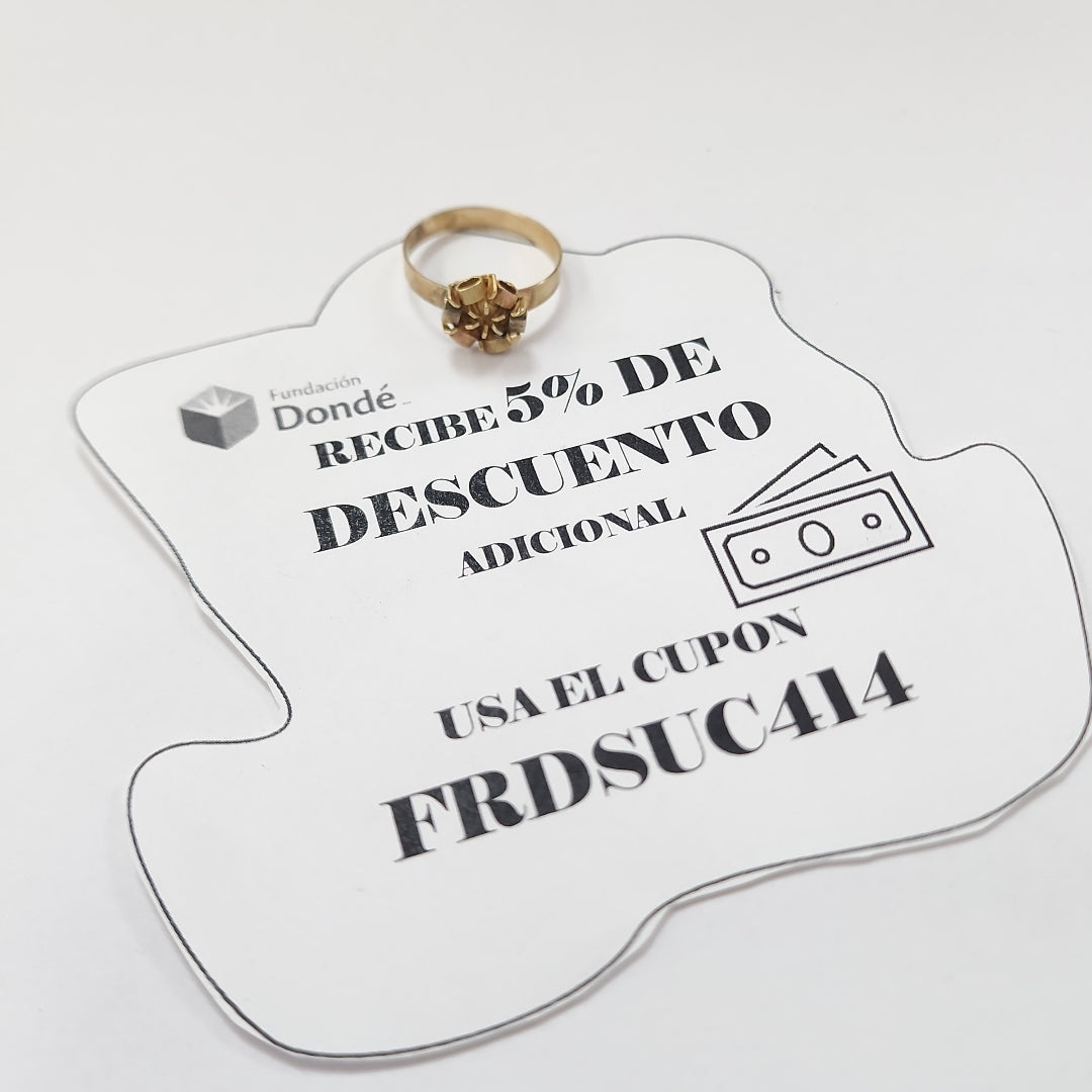 ANILLITO ORO 14 K 2 GRMS (SEMINUEVO)