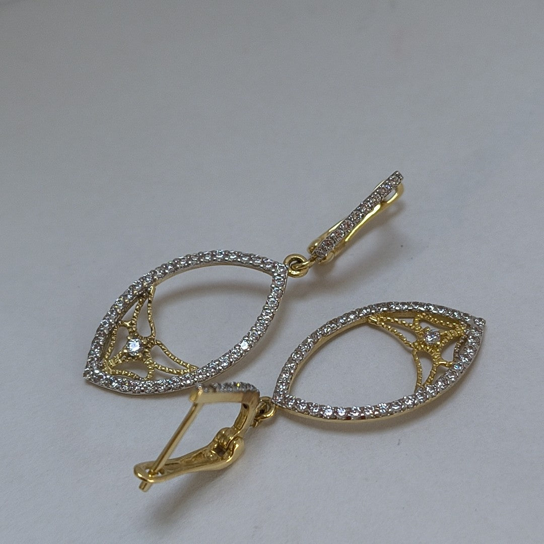 ARETES PAR ORO 14 K 3.2 GRMS (SEMINUEVO)