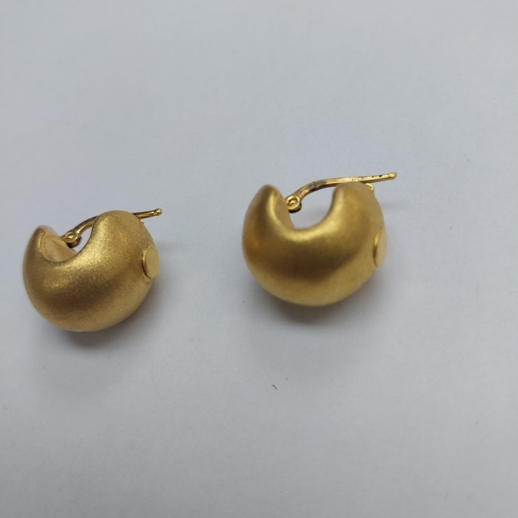 ARRACADAS PAR ORO 14 K 3.8 GRMS (SEMINUEVO)