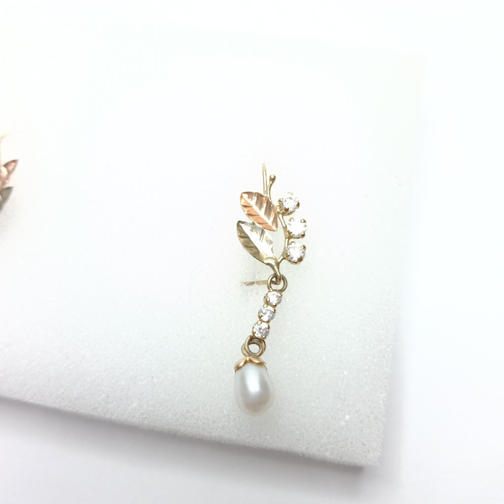 ARETES PAR ORO 10 K 1.9 GRMS (SEMINUEVO)