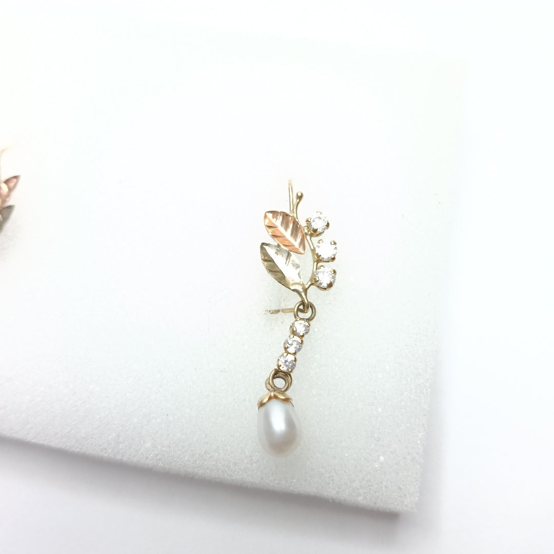 ARETES PAR ORO 10 K 1.9 GRMS (SEMINUEVO)
