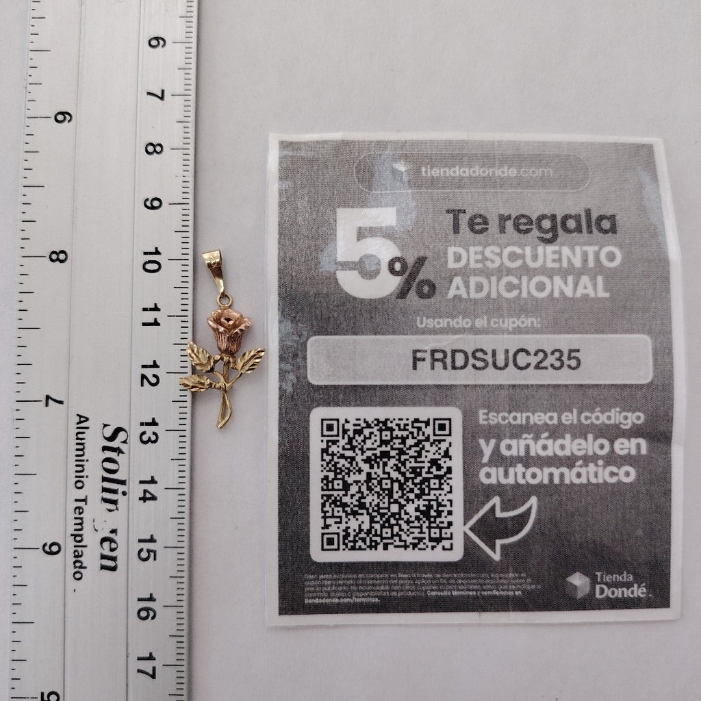 DIJE ORO, ORO COMBINADO 10 K 1.5 GRMS (SEMINUEVO)