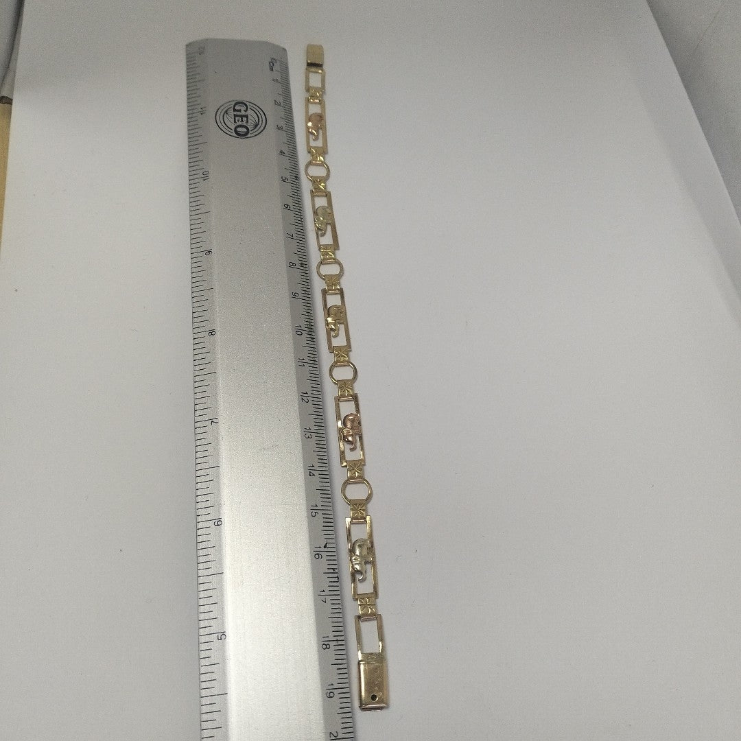 PULSERA ORO 10 K 6.4 GRMS (SEMINUEVO)