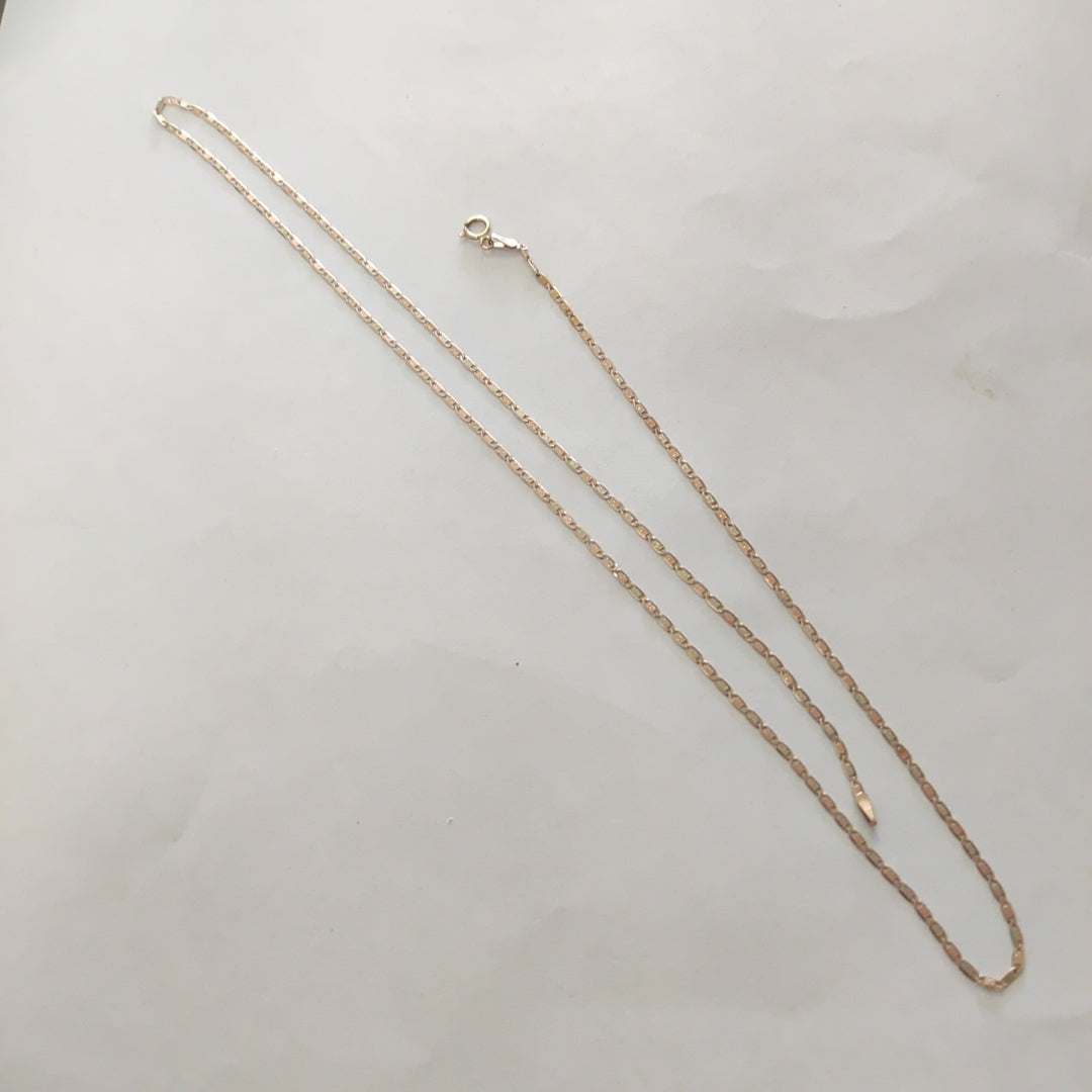 CADENA ORO 14 K 2.5 GRMS (SEMINUEVO)