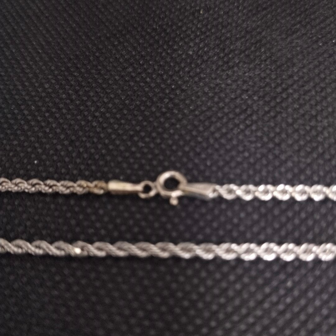 PULSERA ORO BLANCO 14 K 1,10 GRMS (SEMINUEVO)