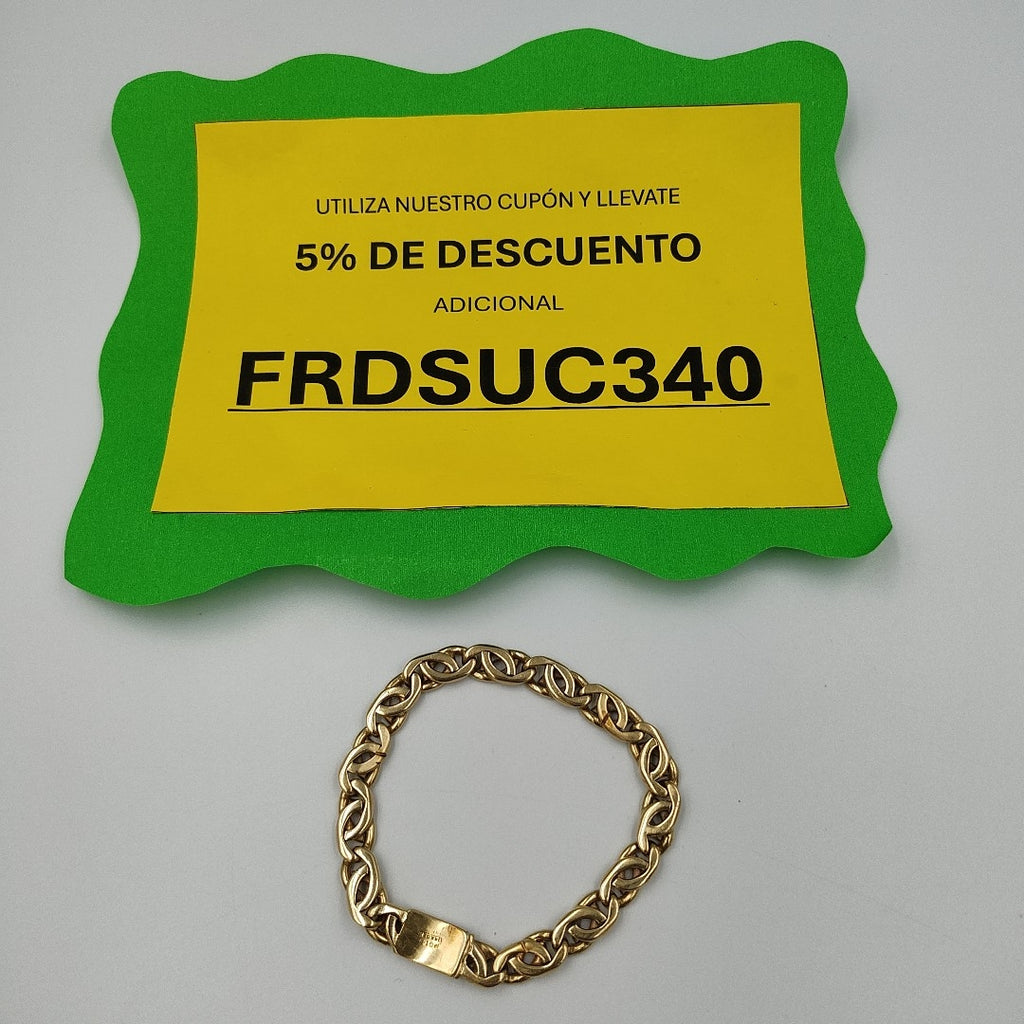 PULSERA ORO 14 K 31.6 GRMS (SEMINUEVO)