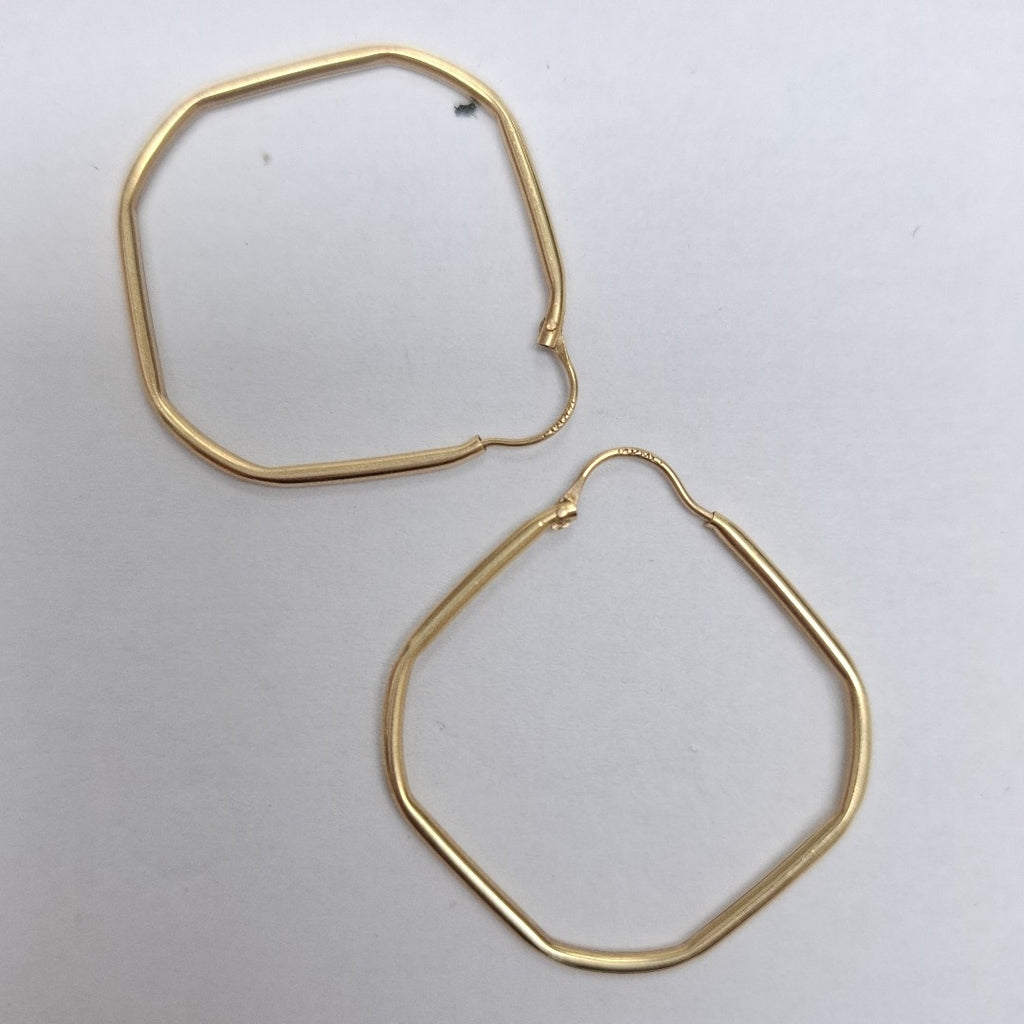 ARRACADAS PAR ORO 14 K 2.4 GRMS (SEMINUEVO)
