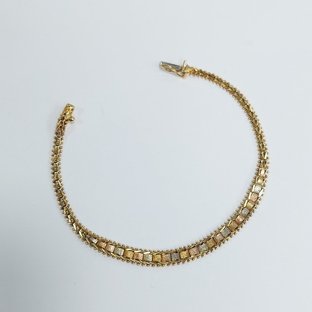 PULSERA ORO 14 K 7.3 GRMS (SEMINUEVO)