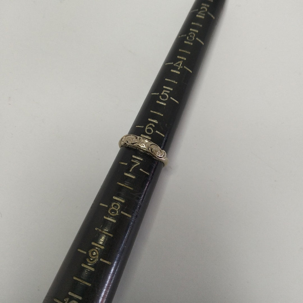 ANILLITO ORO, ORO BLANCO 14 K 1.7 GRMS (SEMINUEVO)