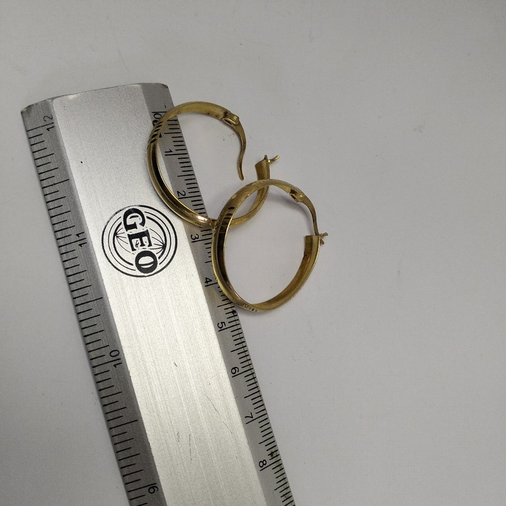 ARRACADAS PAR ORO 14 K 4.1 GRMS (SEMINUEVO)