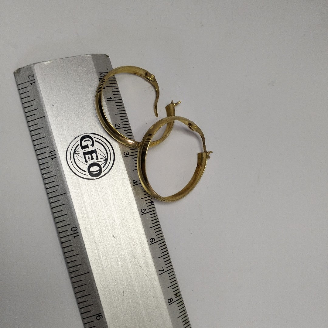 ARRACADAS PAR ORO 14 K 4.1 GRMS (SEMINUEVO)