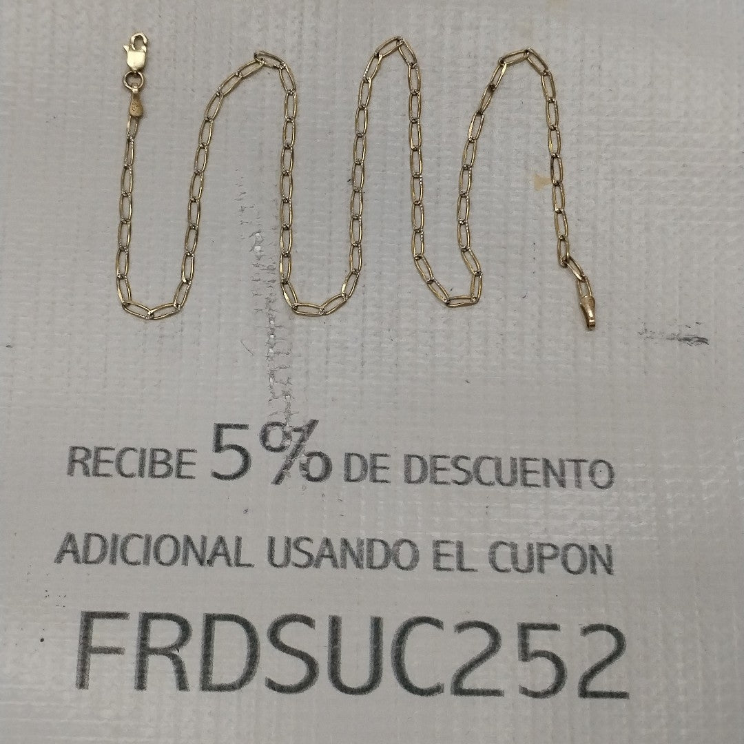 CADENA ORO 14 K 3,00 GRMS (SEMINUEVO)