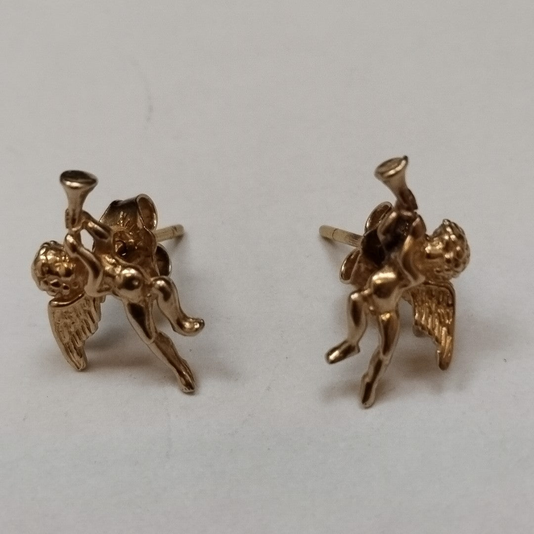 ARETES PAR ORO 14 K 2.1 GRMS (SEMINUEVO)