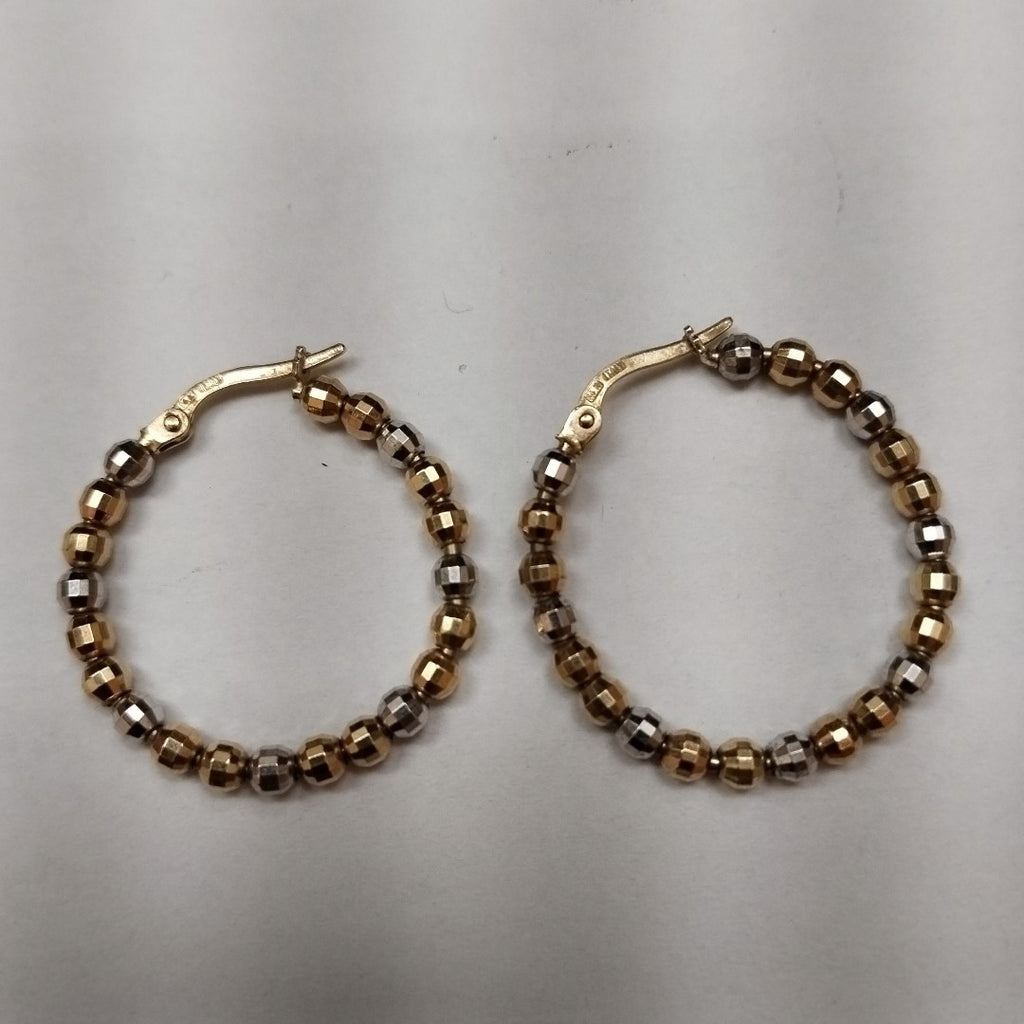 ARRACADAS PAR ORO 14 K 4,60 GRMS (SEMINUEVO)