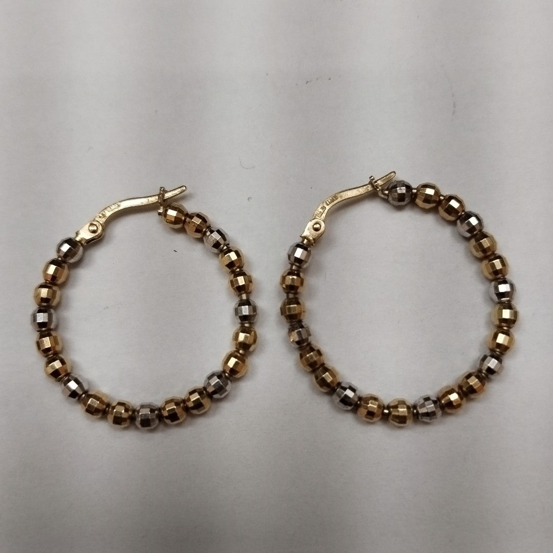 ARRACADAS PAR ORO 14 K 4,60 GRMS (SEMINUEVO)