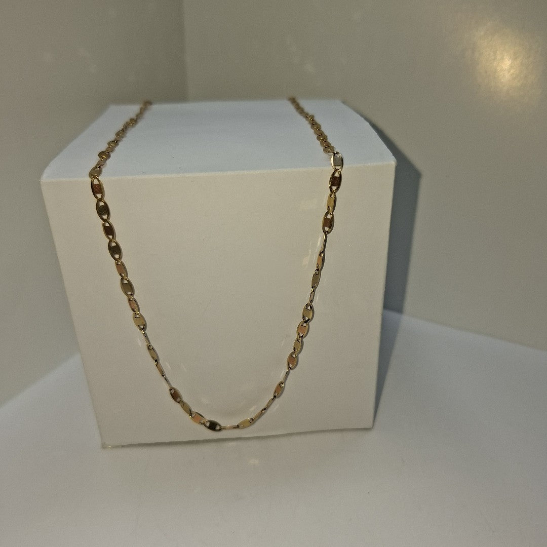 CADENA ORO COMBINADO 10 K 3,90 GRMS (SEMINUEVO)