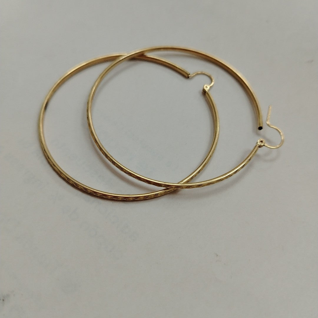 ARRACADAS PAR ORO 10 K 5.6 GRMS (SEMINUEVO)