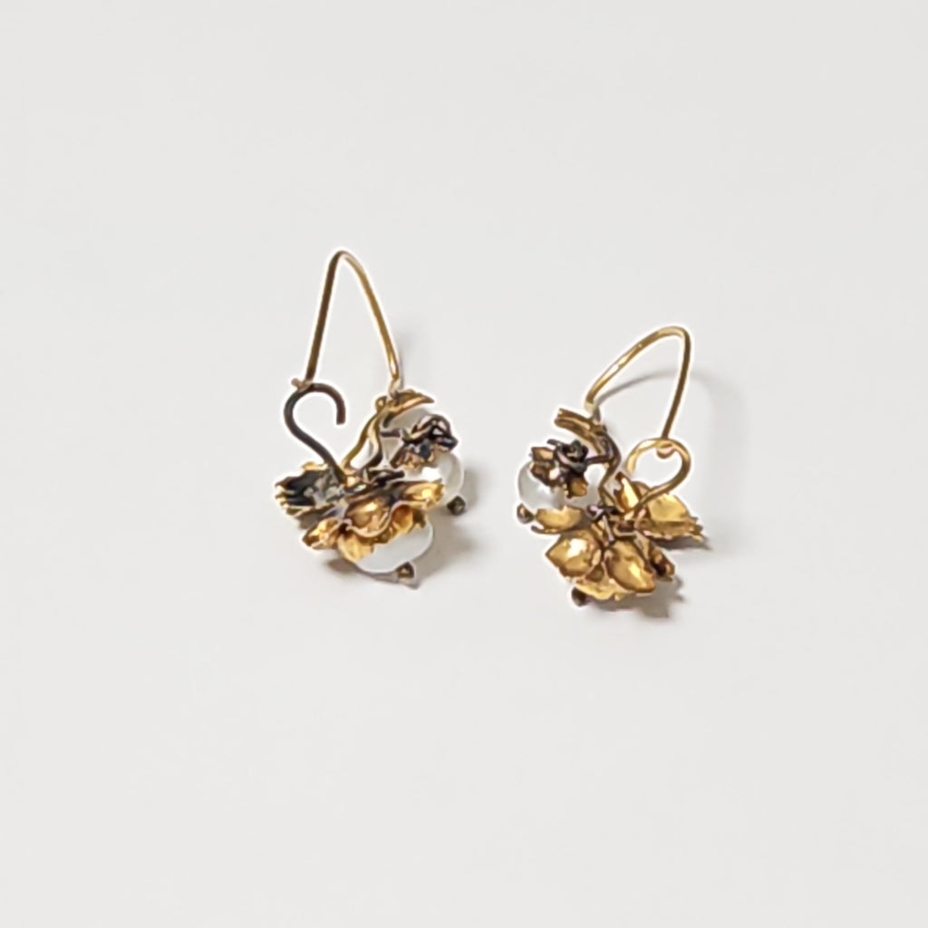 ARETES PAR ORO 8 K 2,40 GRMS (SEMINUEVO)